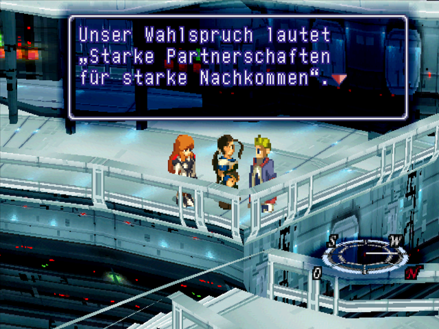 Dialog in Etemenanki: Unser Wahlspruch lautet „Starke Partnerschaften für starke Nachkommen“.