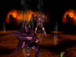 Fei's vision of a Gear battle in Lahan Village