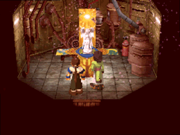 Fei and Citan listening to the ancient music box