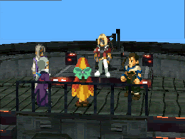 Bart and Margie on the deck of the Yggdrasil with Fei, Sigurd and Maison