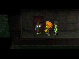 Fei, Rico and Citan in the sewers