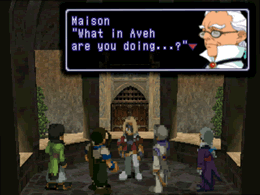 Maison wonders what in Aveh Bart is doing