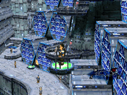 Fei in the beehive-like lower-class part of Solaris