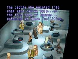 The mutated people gathering in the Soylent System