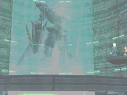 Billy recovering the Anima relic "Joseph", which aligns with his gear Renmazuo