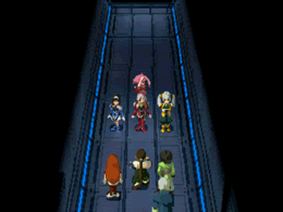 The Elements attack the party in the Anima Relic Dungeon 1