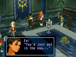 Fei tells Elly that she'd just get in the way