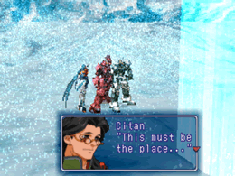 The protagonists find "Point Bethlehem" amidst a snowstorm