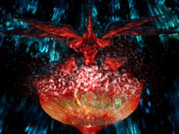 The "birth" of Weltall-Id's true form, the Xenogears-Id
