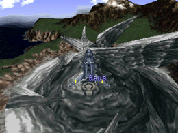 The Yggdrasil hovering above the entrance to Deus' core